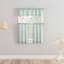Wilton Valance Seafoam Small Single Curtain Panel, 54"