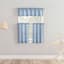 Wilton Chambray Small Tiered Curtain Panel, 54"