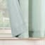 Wilton Seafoam Small Tiered Curtain Panel, 54"