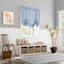 Wilton Chambray Small Single Curtain Panel, 63"