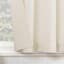 Mason Cream Small Tiered Curtain Panel, 54x36