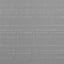 Augusta Grey Sheer Loop Tab Single Curtain Panel, 84"
