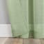 Augusta Moss Sheer Loop Tab Curtain Panel, 84"