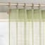 Augusta Moss Sheer Loop Tab Curtain Panel, 84"