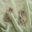 Augusta Moss Sheer Loop Tab Curtain Panel, 84"