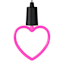 Heart Shaped Retro Hanging Rope Light