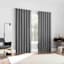 Arvid Coal Grey Blackout Curtain Panel, 84"