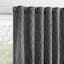 Arvid Coal Grey Blackout Curtain Panel, 84"