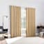 Arvid Gold Blackout Curtain Panel, 84"