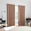 Arvid Nutshell Brown Blackout Curtain Panel, 84"