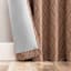 Arvid Nutshell Brown Blackout Curtain Panel, 84"