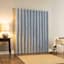 Dublin Tranquil Blue Blackout Curtain Panel, 84"