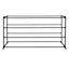 20-Pair Standing Shoe Rack, Black
