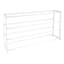 20-Pair Standing Shoe Rack, White