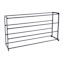 20-Pair Standing Shoe Rack, Grey