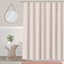 13-Piece Coral Barcelona Tile Shower Curtain Set, 70x72