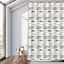 13-Piece Aura Oasis Grey Shower Curtain Set, 70x72