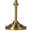 Gold Metal Stick Mini Table Lamp with Shade, 13"