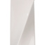 Crosby St. White Ceramic Twist Small Lamp Base, 15"