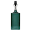Found & Fable Green Ribbed Glass Small Lamp Base, 15"