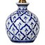 Providence Blue & White Printed Mini Table Lamp with Shade, 12"