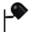 Basic Black Task Lamp, 13"