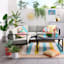 2-Piece Soho Black Steel Patio Sofa
