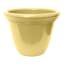 Honeybloom Light Yellow Capri Outdoor Planter, Small
