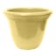 Honeybloom Light Yellow Capri Outdoor Planter, Medium