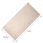 Tan Faux Leather Desk Pad, 31x15.5