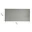 Grey Faux Leather Desk Pad, 31x15.5