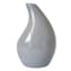 Blue Raindrop Ceramic Bud Vase, 5"