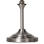 Silver Metal Mini Table Lamp with Shade, 13"