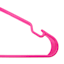 10-Pack Hangers, Pink