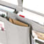 Grey Hanging Bedside Organizer, Medium