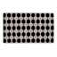 Crosby St. Black Geometric Antifatigue Kitchen Mat, 18x30