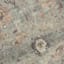 Rover Olive Green Floral Printed Chenille Washable Accent Rug, 20x34