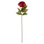 Burgundy Crispy Rose Floral Stem, 22"