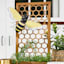Honeybloom Metal Bumblebee Outdoor Wall Decor, 18"