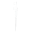 Providence Metal Garden Trellis, White