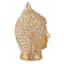 Found & Fable Gold Buddha Head Figurine, 4x7