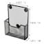 Metal Mesh Magnetic Hanging Organizer, Black