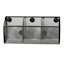 3-Compartment Metal Mesh Magnetic Organizer, Black