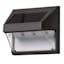 6-Lumen Solar Brown Fence Light