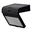 1000-Lumen Solar Black Motion Sensor Adjustable Light