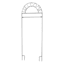 Welcome Garden Flag Hanging Stake, 52"