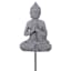 Found & Fable Grey Buddha Yard Pick, 14"