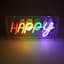 Happy Acrylic Box Light, 6x12