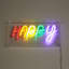 Happy Acrylic Box Light, 6x12