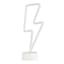 White Lightning Bold Neon Light Stand, 11"
